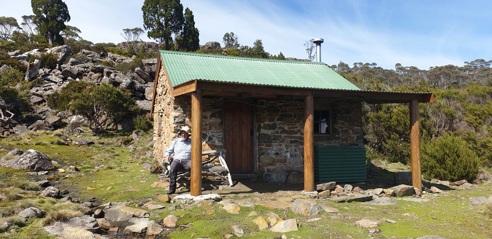 Ironstone hut.