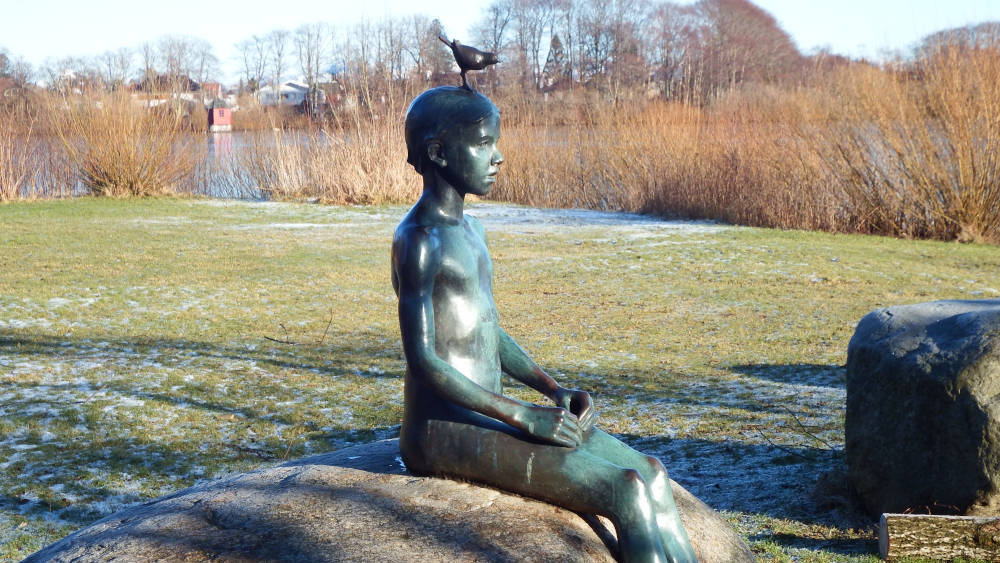 Statue in the park