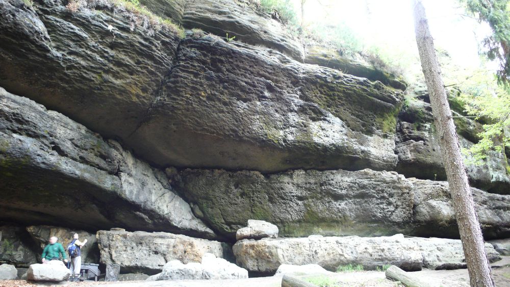 Sandstone stacks